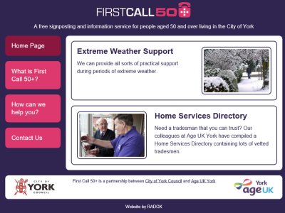 First Call 50+
